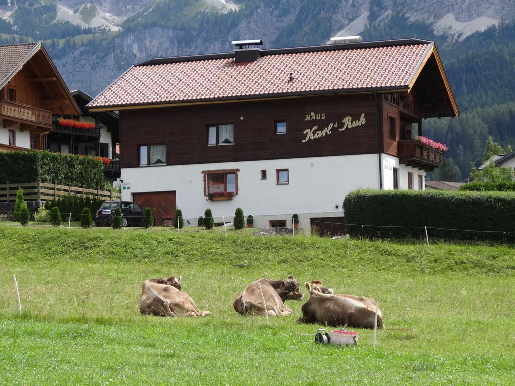 Bed and Breakfast Haus Karl'S Ruh Ehrwald Esterno foto