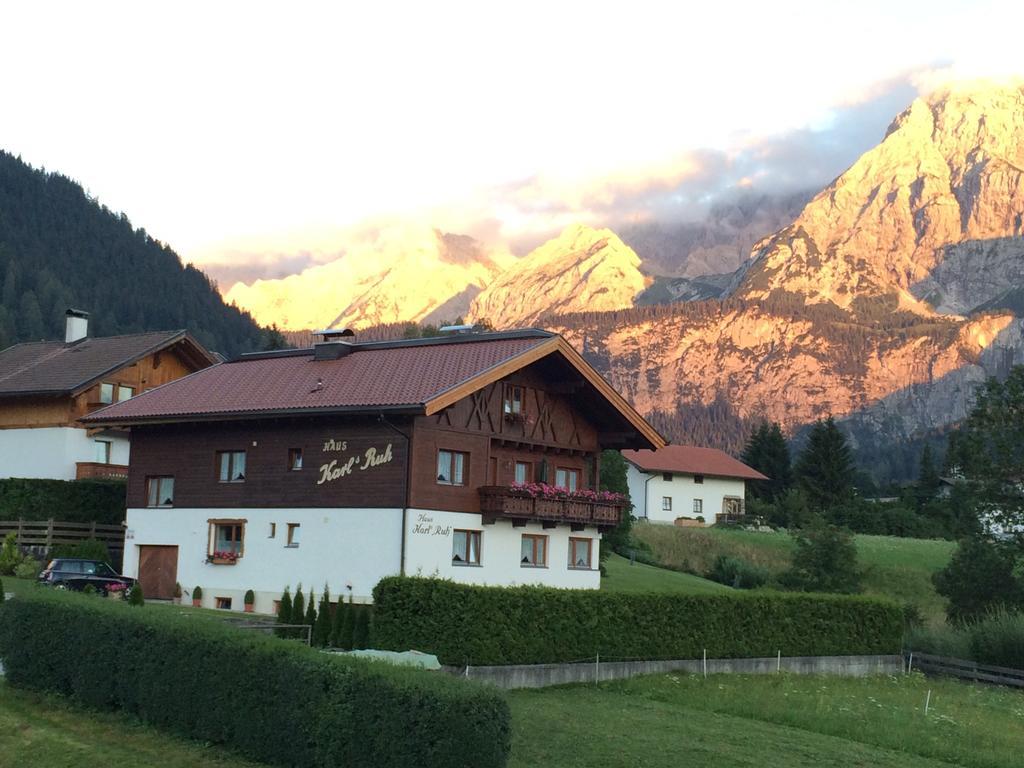 Bed and Breakfast Haus Karl'S Ruh Ehrwald Esterno foto