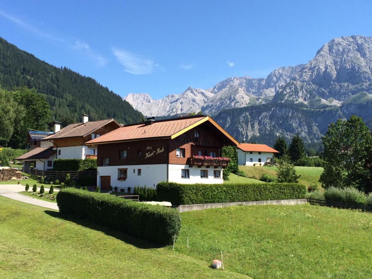 Bed and Breakfast Haus Karl'S Ruh Ehrwald Esterno foto